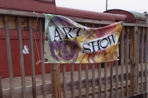 Standish Depot 215 Art Show banner