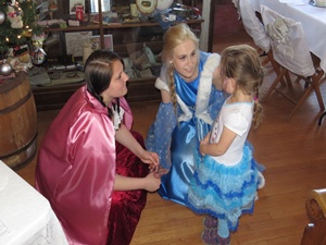 Ann and Elsa with guest