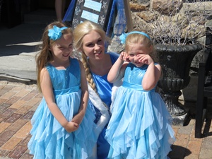 Princess Elsa and guests